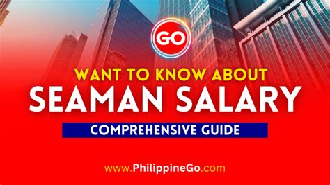 4th engineer salary seaman|Seaman Salary Guide in Philippines .